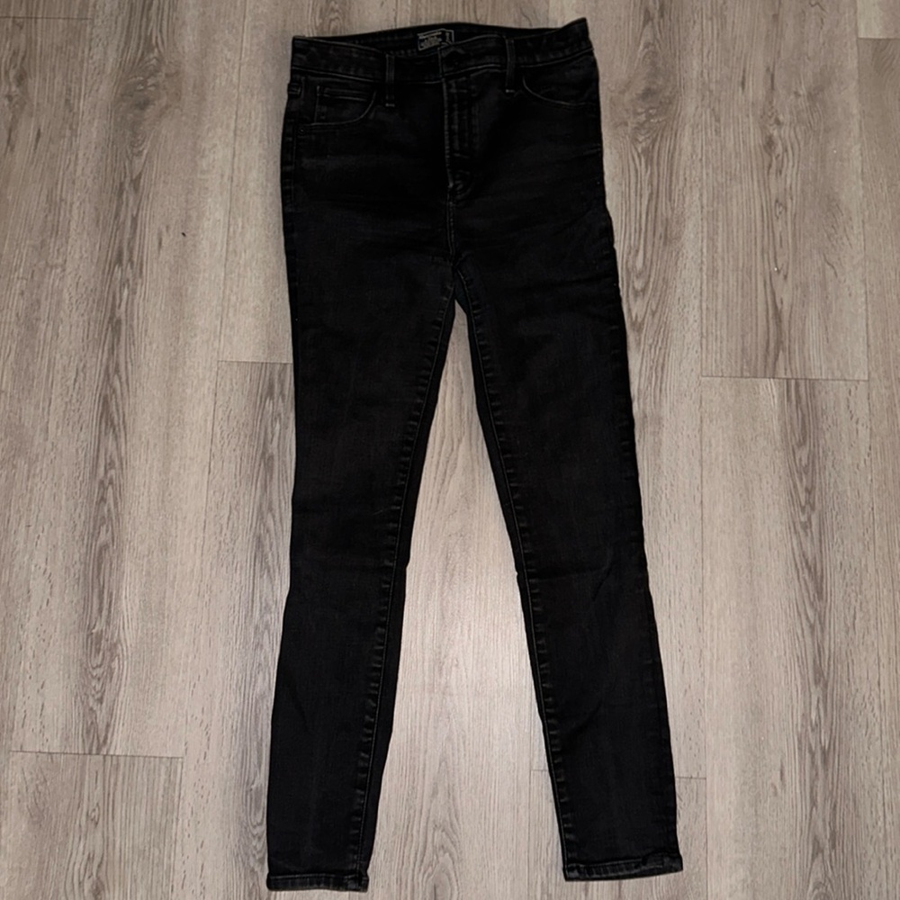 Black denim Abercrombie and Fitch 2010s